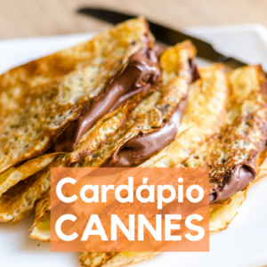 Cardápio Cannes